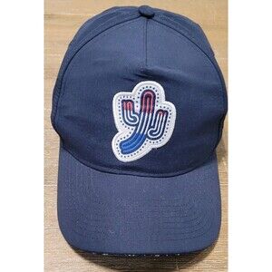 Dancin' Cactus d.Hudson Snapback Golf Hat Cap Rock The Hud Navy Blue Flag Stars